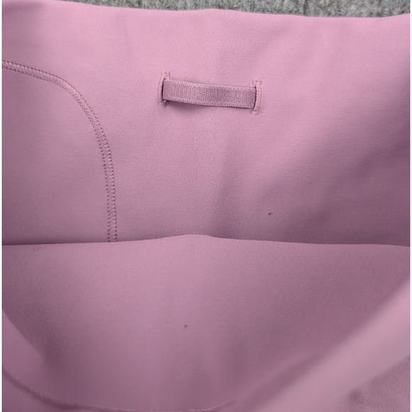 Lululemon Align Bike Shorts Womens 4 Pink 4" Athletic Drawstring Minimal Gym - Picture 2 of 6
